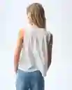 Camisa Mujer Crudo Talla XS 611G001_CRU110606 Americanino