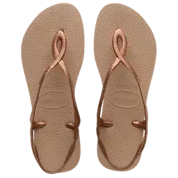 Sandalias Luna Oro Rosa/Oro Rosa Talla 38 4129697 Havaianas