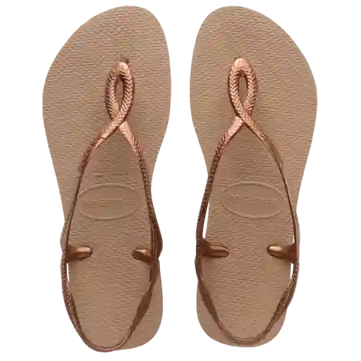 Sandalias Luna Oro Rosa/Oro Rosa Talla 38 4129697 Havaianas