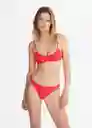 Top Bikini Nati Rojo Talla XS Mujer Mango