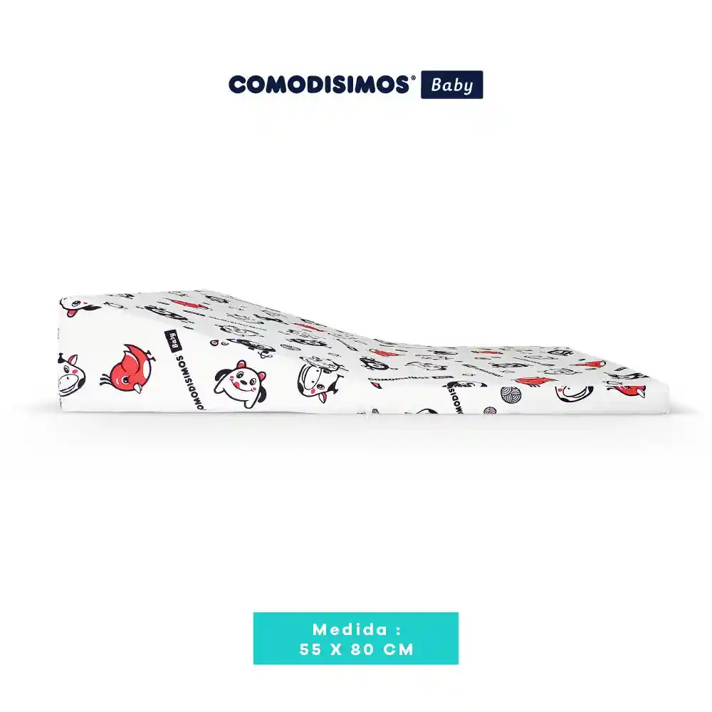 Colchoneta Antirreflujo Bebe 55x80 Estampado