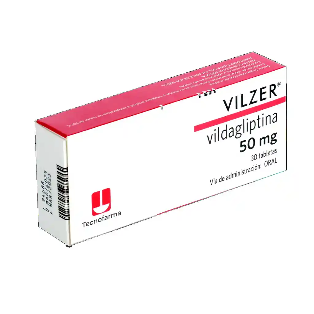 Vilzer Vildagliptina 50 Mg
