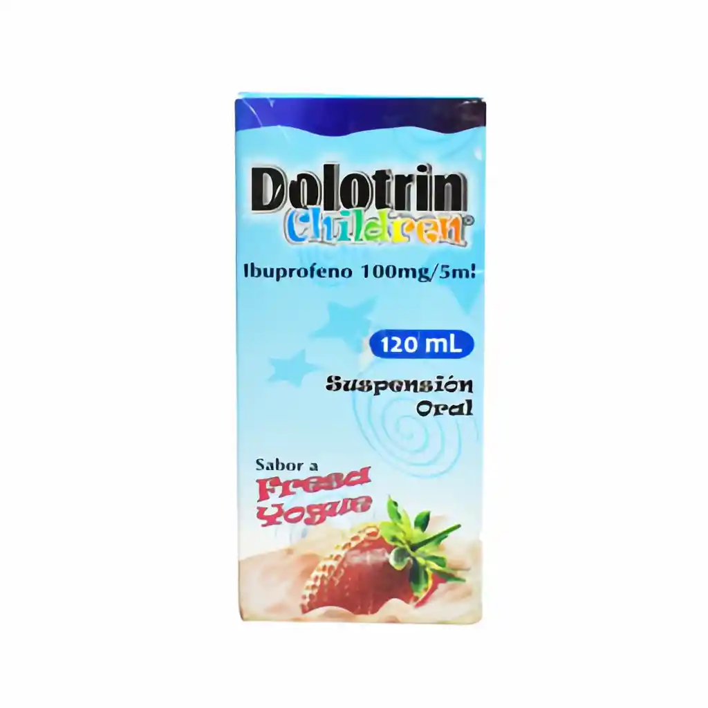 Dolotrin Children Suspensión Oral Sabor a Fresa 