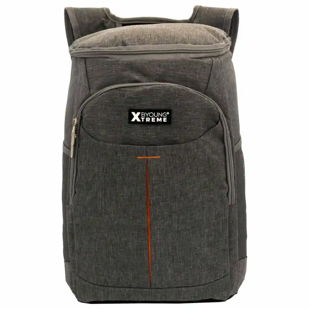 Bolso Térmico Byoung 18 Pulgadas Gris Pbb-01
