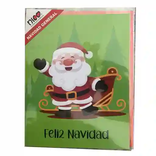 Tarjeta Navidad Btn Nico Btn