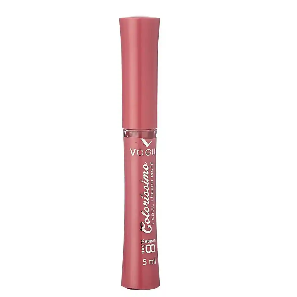 Vogue Labial Líquido Mate Coloríssimo Tono Amapola