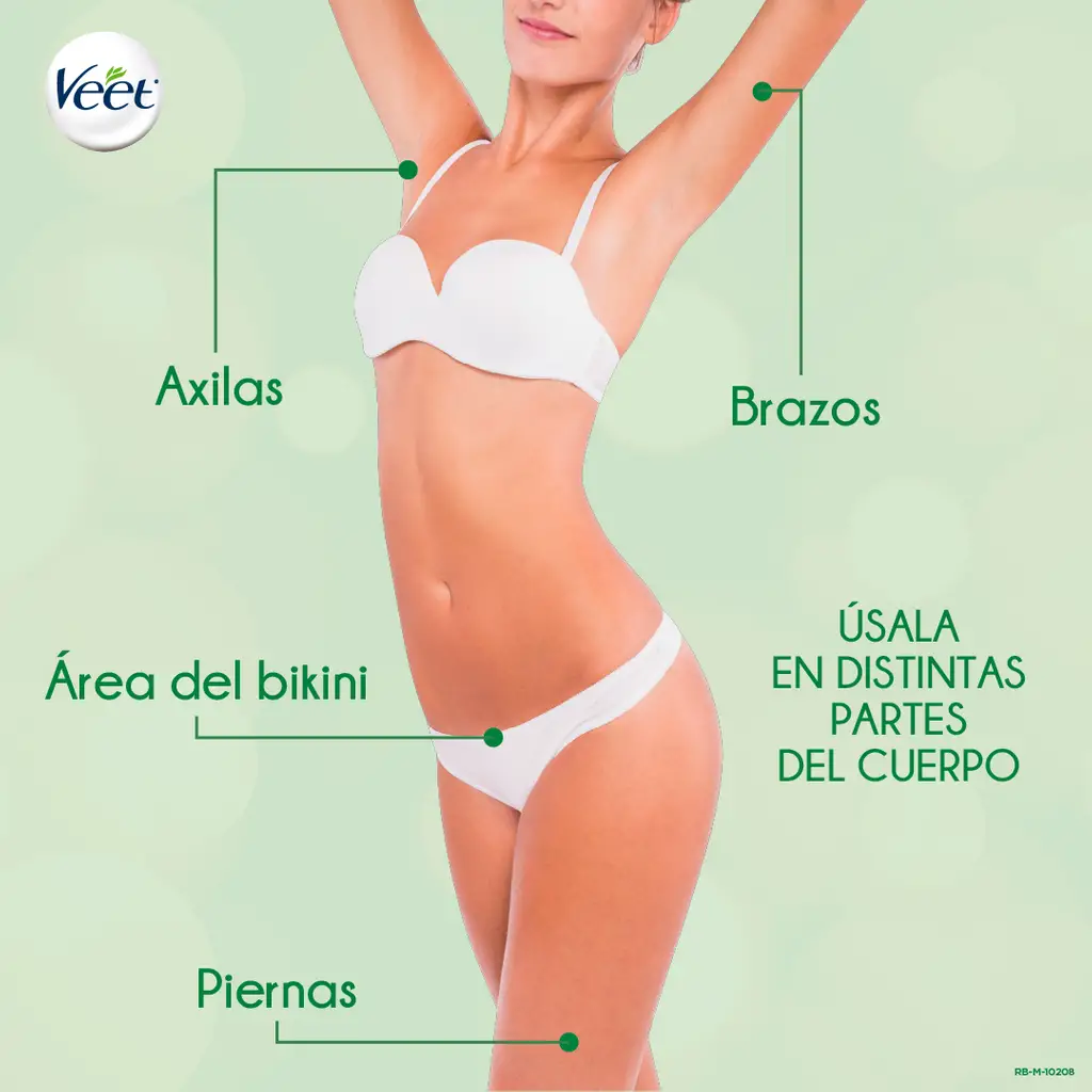 Veet Crema Depilatoria Corporal Naturals