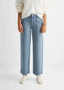 Jean Utility Azul Talla 19 Teen Niñas Mango