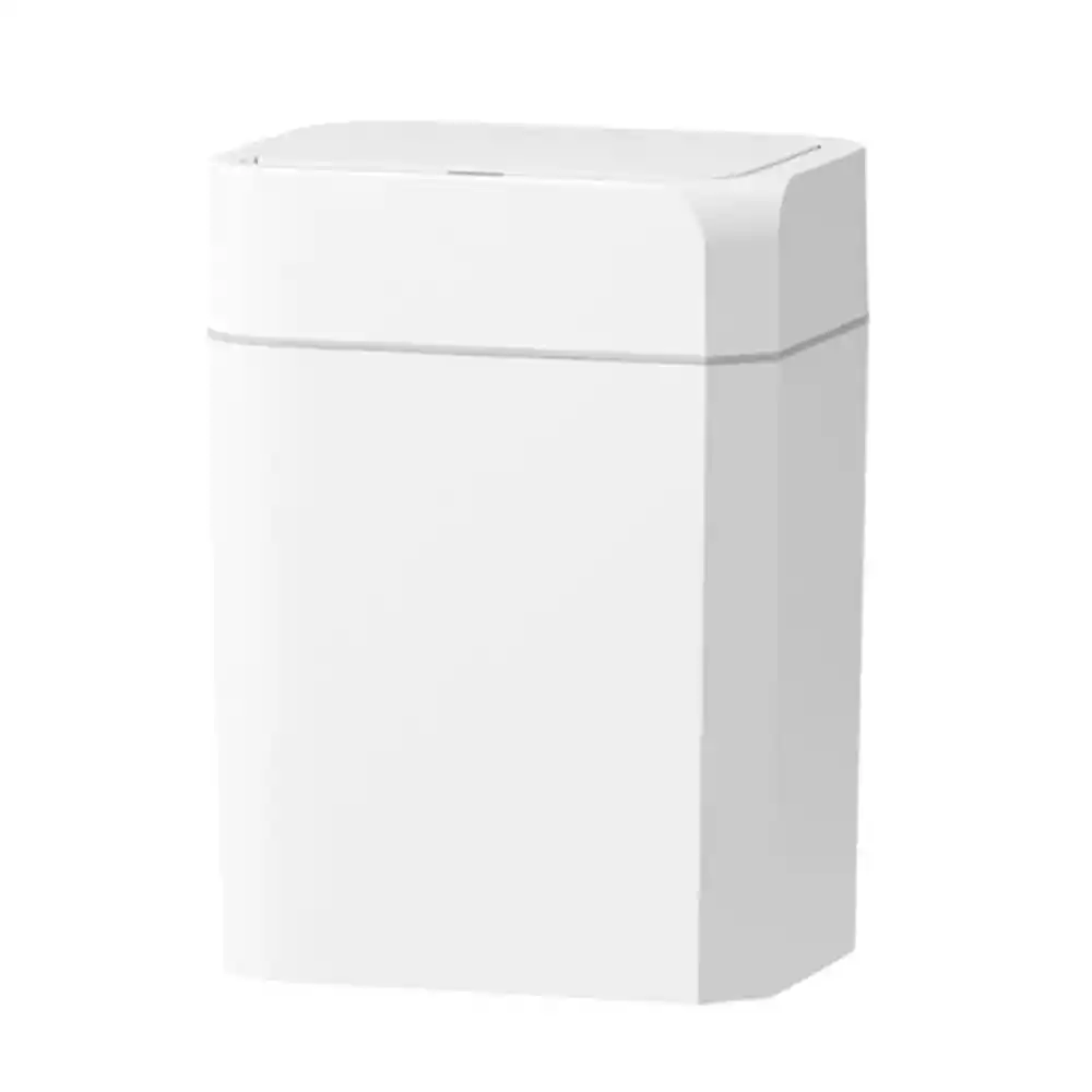 Basurero Con Sensor Blanco Krea