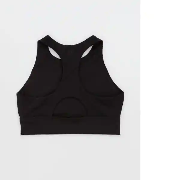 Top Aerie Negro Talla: LARGE American Eagle