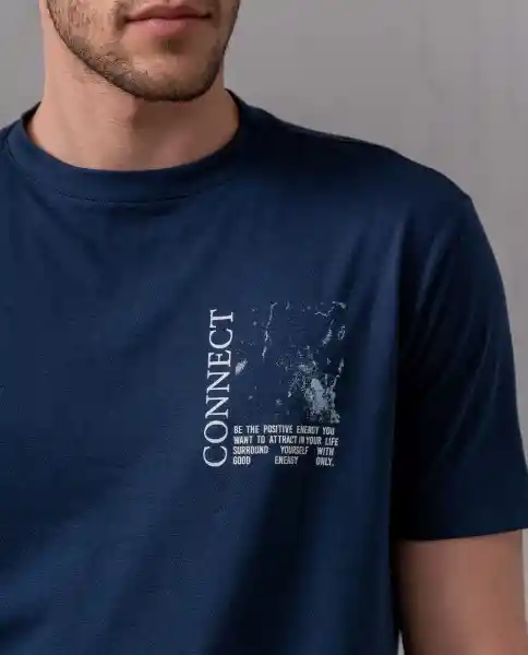 Camiseta Hombre Azul M 109F114_AZU194025 Rifle