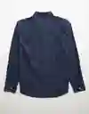 Camisa Hombre Azul Talla: LARGE 2831410 American Eagle
