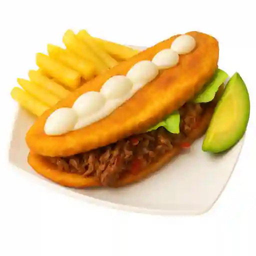 Patacón relleno