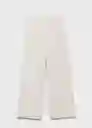 Jean Cally Blanco Talla 34 Mujer Mango