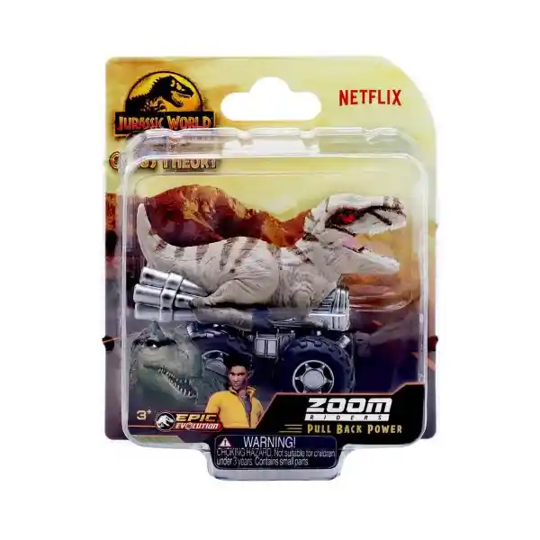 Jurassic World Carro Pull Back Surtido