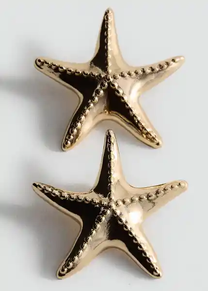 Pendientes Tata Oro Talla 99 Mujer Mango