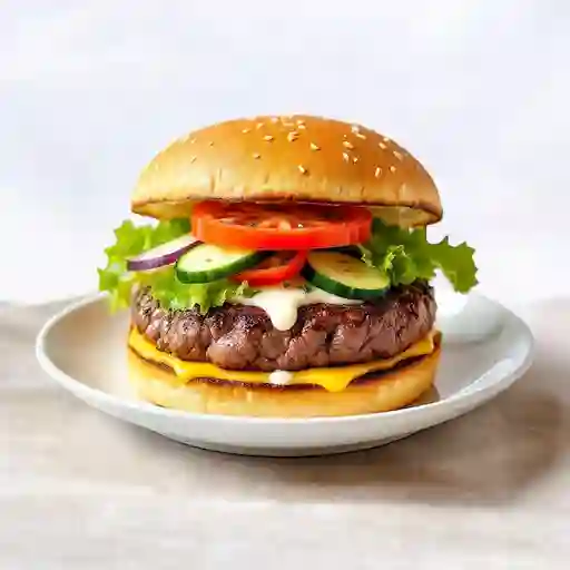 Hamburguesa de res