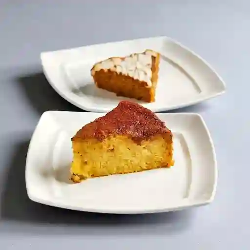 Ponqué de Queso y Bocadillo