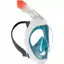 Subea Careta de Snorkel Easybreath 500 Adulto Azul Talla S/M