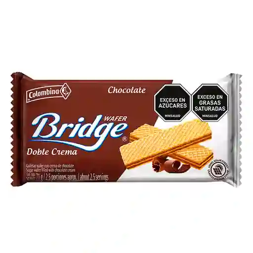 Bridge Galleta de Chocolate con Doble Crema