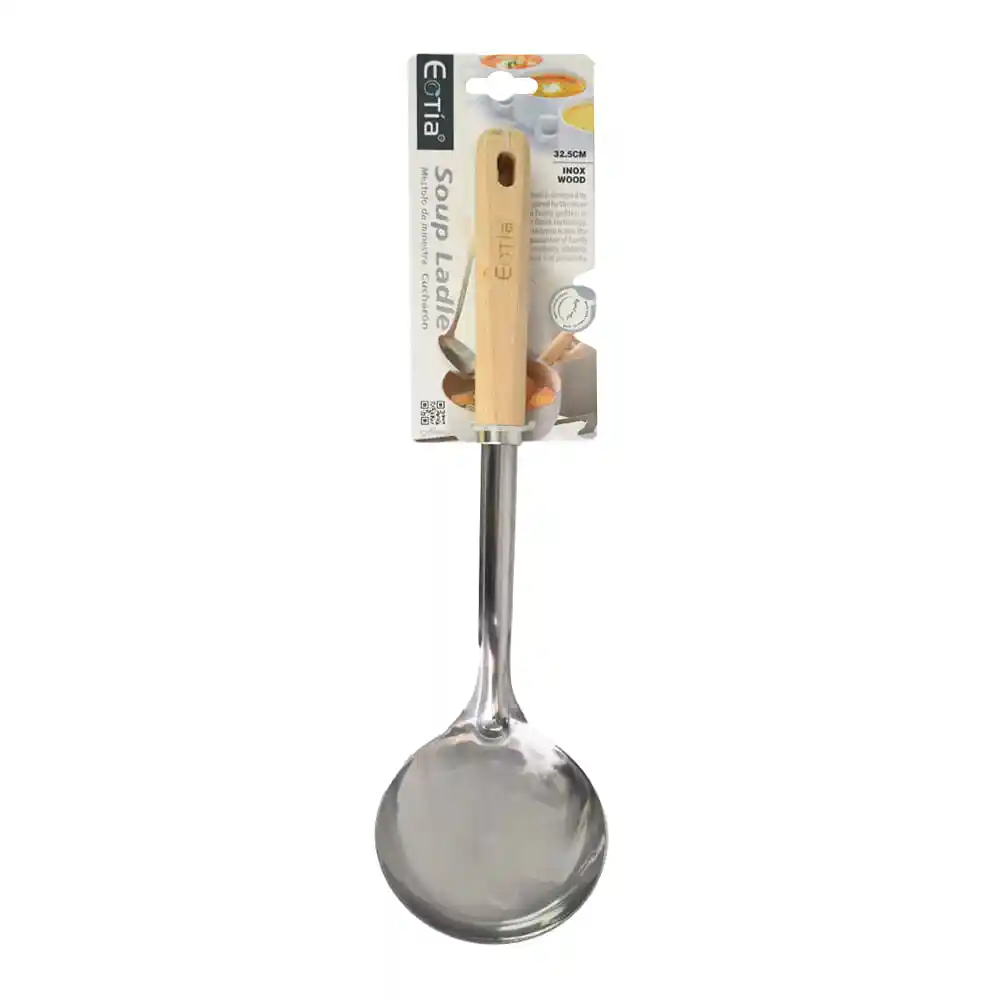 Cucharón Eotía de Acero Inoxidable Para Sopa
