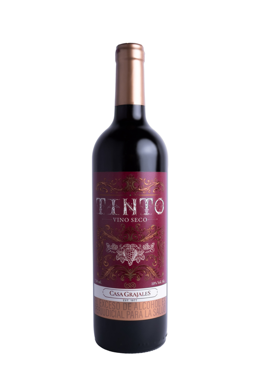 Casa Grajales Vino Tinto Seco 750 ml