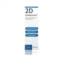 2D Dermatology Crema Despigmentante Antioxidante Iluminadora