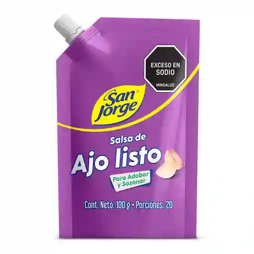 Salsa de Ajo San Jorge Doypack x 100gr