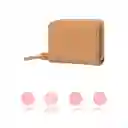 Cartera Para Mujer Cinta Con Nudo Khaki Serie Miniso