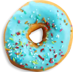 Pan Donut Decorada Unidad