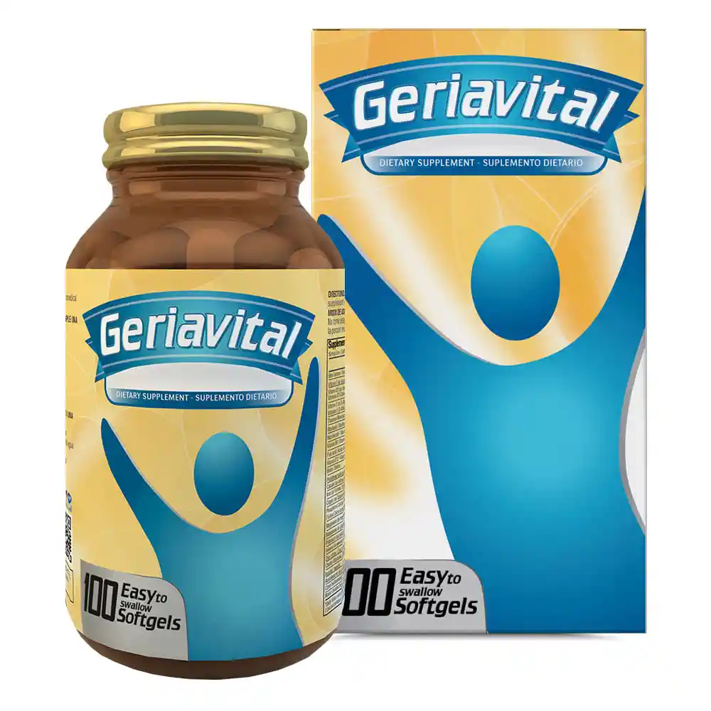 Healthy America Multivitaminico Geriavital 100 Capsulas 
