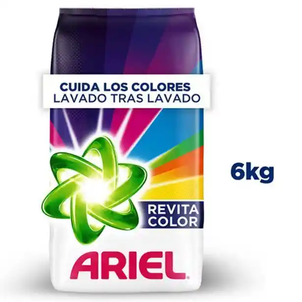 Ariel Detergente en Polvo Revitacolor