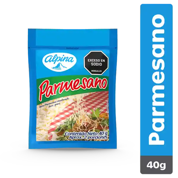 Alpina Queso Parmesano Rallado 40 g