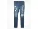 Pantalón Jean Skinny Para Azul Talla 31 x 32 American Eagle