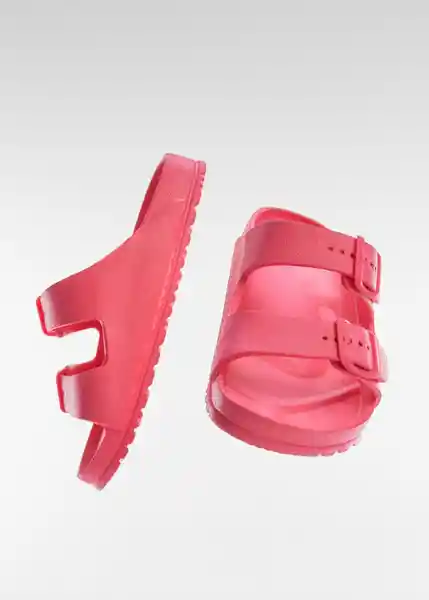 Chanclas Paur Coral Talla 37 Niñas Mango