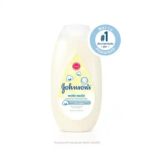 Crema Líquida Johnson Baby Recién Nacido 200 Ml