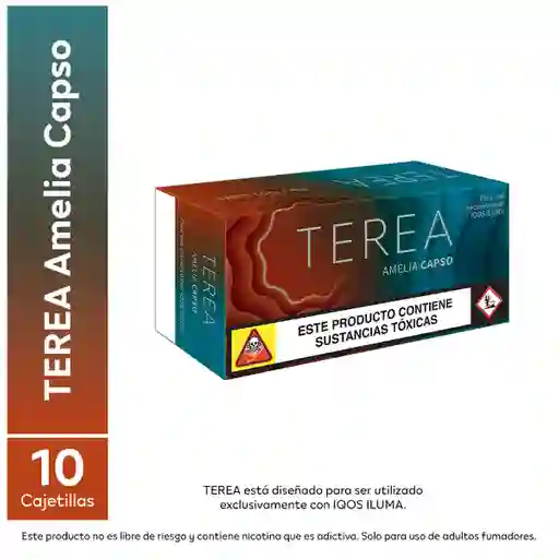 10 x Cartón Amelia Capso Terea