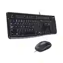logitech teclado y mouse alambrico Mk120