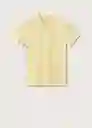 Polo Rea Amarillo Talla Xs Hombre Mango