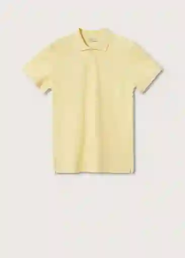 Polo Rea Amarillo Talla Xs Hombre Mango