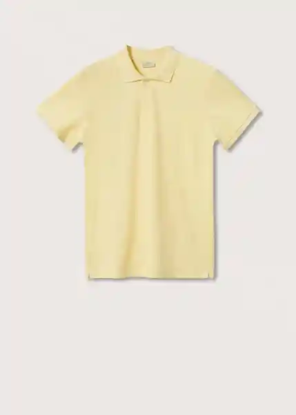 Polo Rea Amarillo Talla Xs Hombre Mango