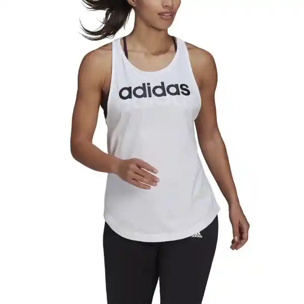 Adidas Camiseta Lin Tk Para Mujer Talla L