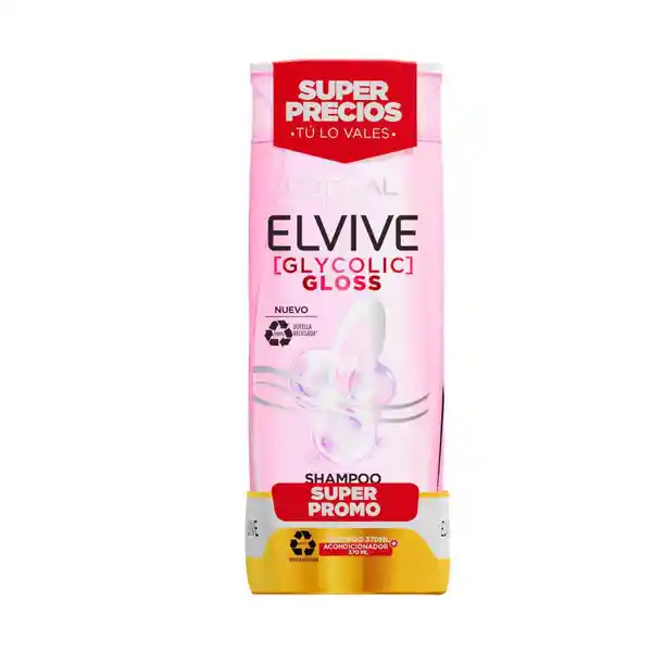 Elvive Kit Glycolic Shampoo + Acondicionador