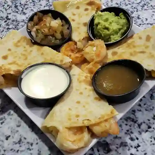 Quesadilla de camarones