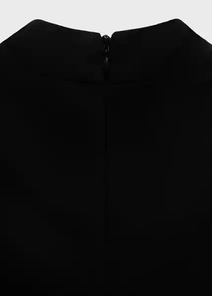 Vestido Landa Negro Talla S Mujer Mango