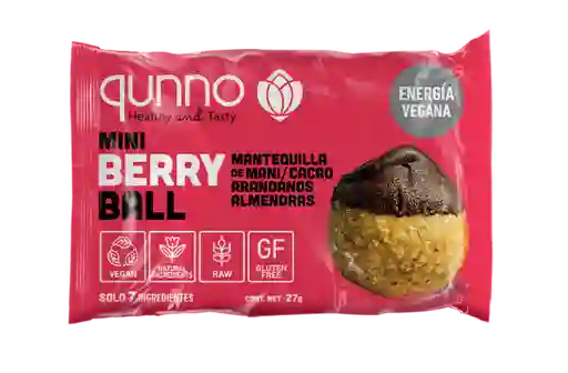 Berry Ball Bola Energética Qunno