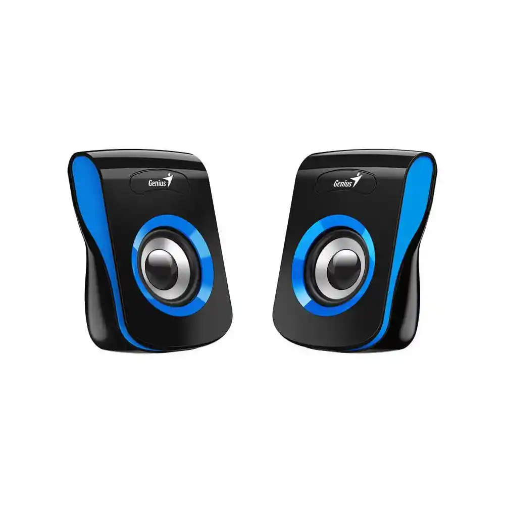 Genius Parlantes Altavoces Sp-Q180 6 Watts Para Pc