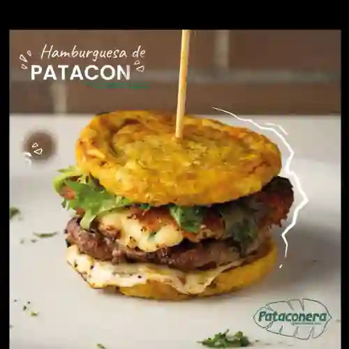 Hamburguesa de Patacón Clásica