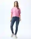 Camiseta Mujer Rosado Talla M 601G001_ROS152214 Americanino