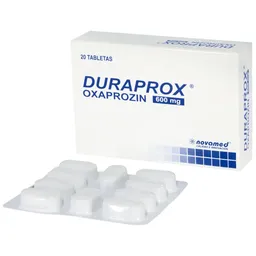 Duraprox 600 Mg 20 Tabletas 3 + Pae